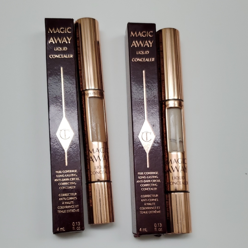 New Authenric Charlotte Tilbury Magic Away Liquid Concealer In 2 Shades